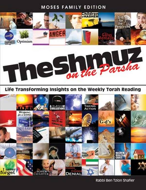 Front cover of The Shmuz On The Parsha - Volume 1