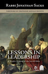 Front cover of Lessons in Leadership: A Weekly reading of the Jewish Bible