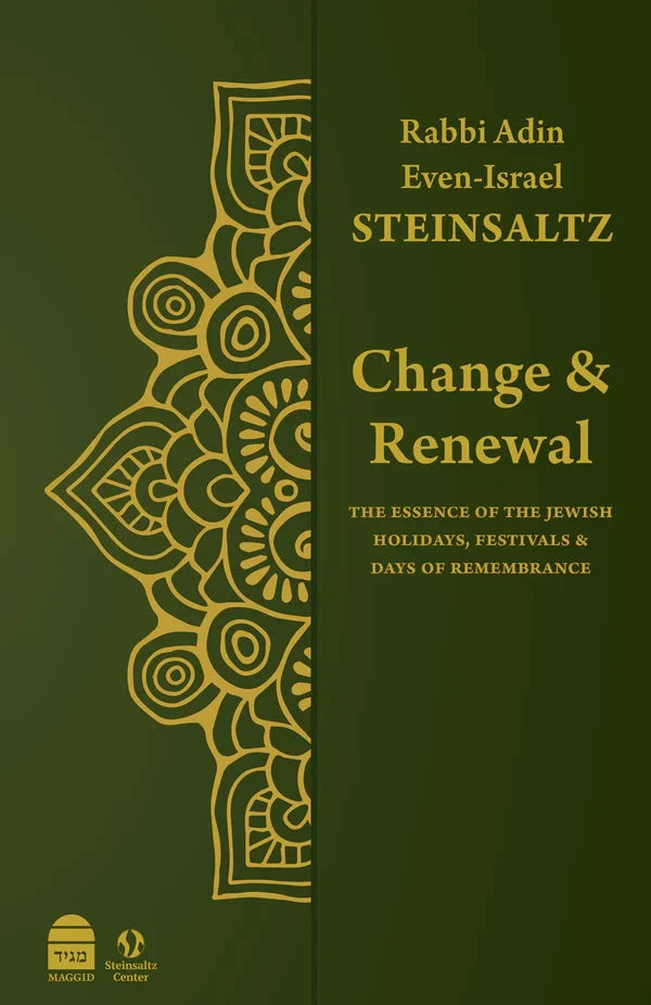 Change & Renewal Softcover Steinsaltz