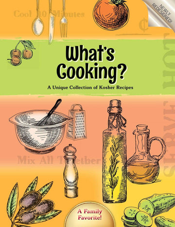 What's Cooking? — kosher recipe collection hardcover