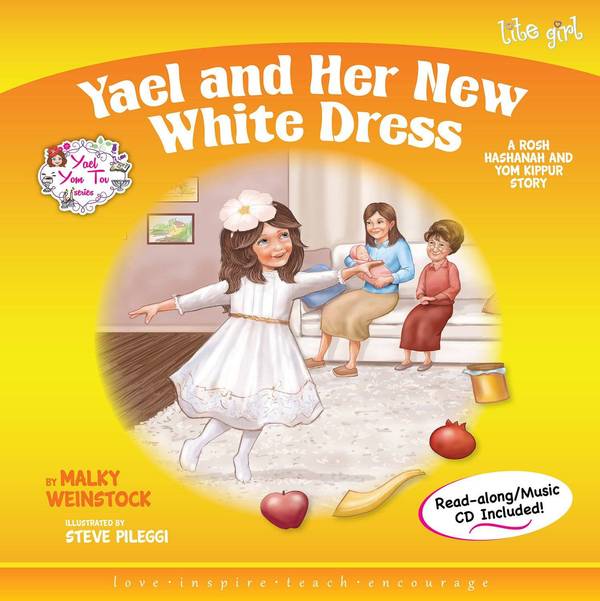 Lite Girl: Yael And Her New White Dress 