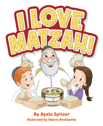 I Love Matzah! — pesach matzah board book