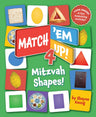Match 'Em Up! Mitzvah Shapes — shapes matching board book | Judaica Square Lakewood