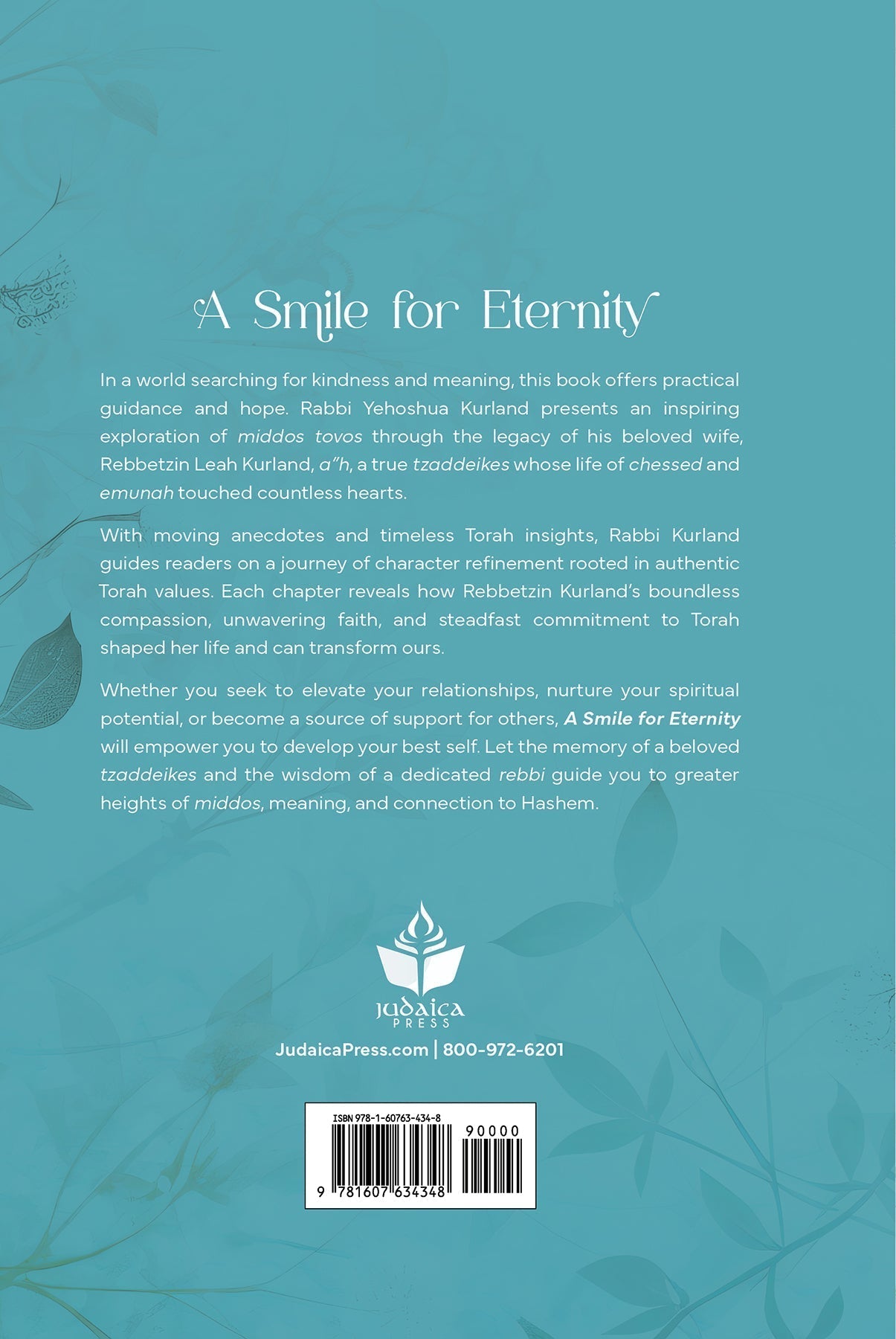 A Smile for Eternity by Rabbi Yehoshua Kurland — Judaica Press (image 8)