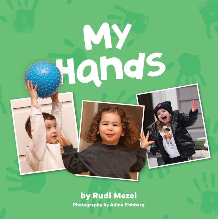 My Hands — toddler action photo boardbook | Judaica Square Lakewood