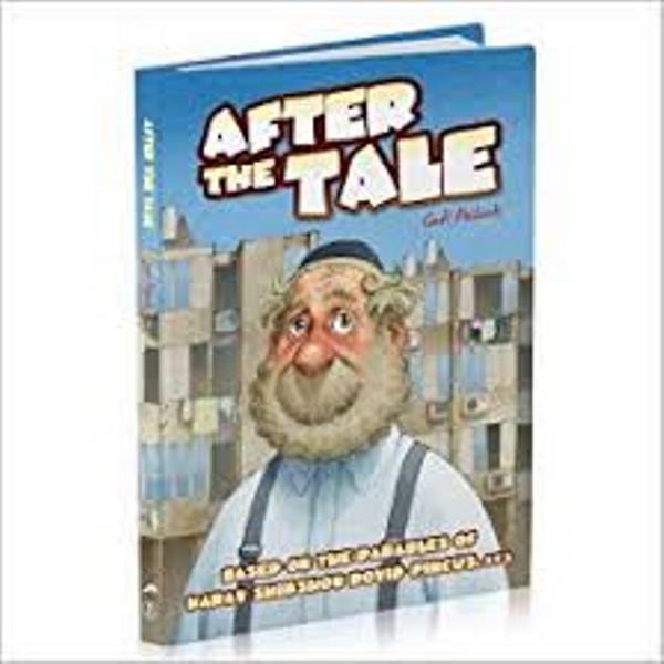 Smaller photo of the After the Tale book standing upright on a white background