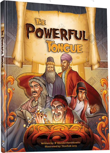 The Powerful Tongue – Jewish Comic Book — Jewish Comic Book by Chazak Kinder | Judaica Square Lakewood