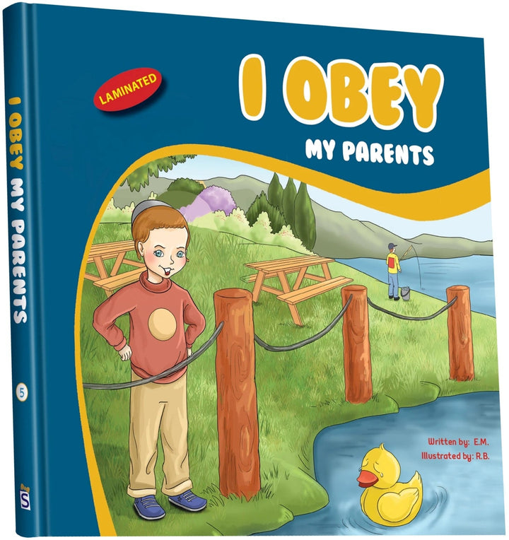 Another view of the I Obey My Parents cover, showing the picnic tables and fisherman