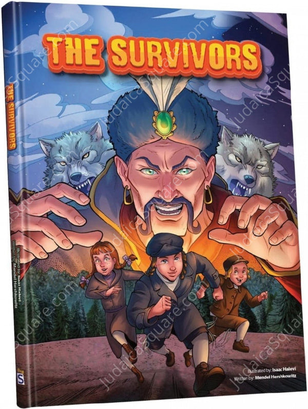 The Survivors – Jewish comic book cover by Mendel Hershkowitz