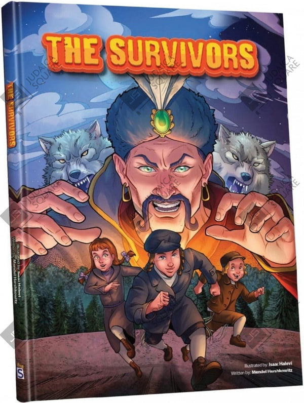 The Survivors – Jewish comic book cover by Mendel Hershkowitz