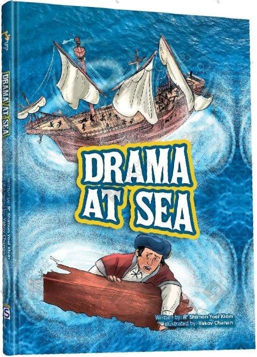 Drama At Sea – Jewish comic book cover by R' Shimon Yoel Klien
