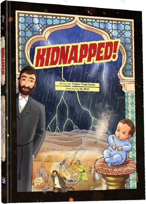 Kidnapped! – Jewish comic book cover by Yaakov Yosef Green