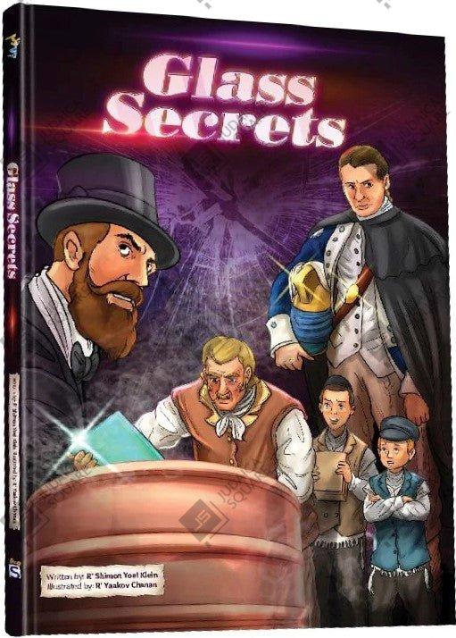 Glass Secrets – Jewish comic book cover by R' Shimon Yoel Klien
