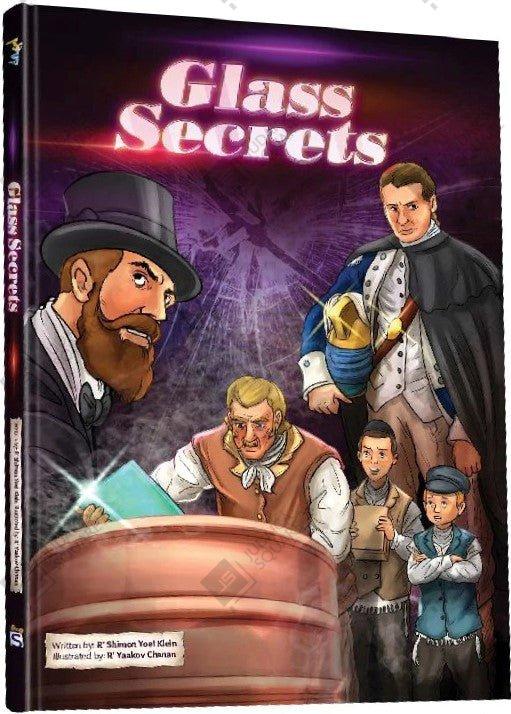 Glass Secrets – Jewish comic book cover by R' Shimon Yoel Klien