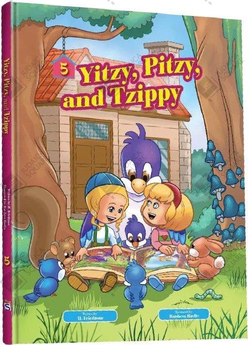 Yitzy, Pitzy and Tzippy, Vol. 5 – Jewish Comic Book — Yiddish Comic Book by Chazak Kinder | Judaica Square Lakewood