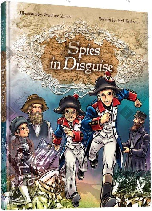 Spies In Disguise #1 – Jewish comic book cover by F. H. Einhorn