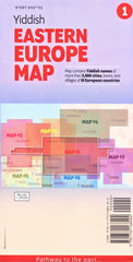 Yiddish Eastern Europe Map (1)
