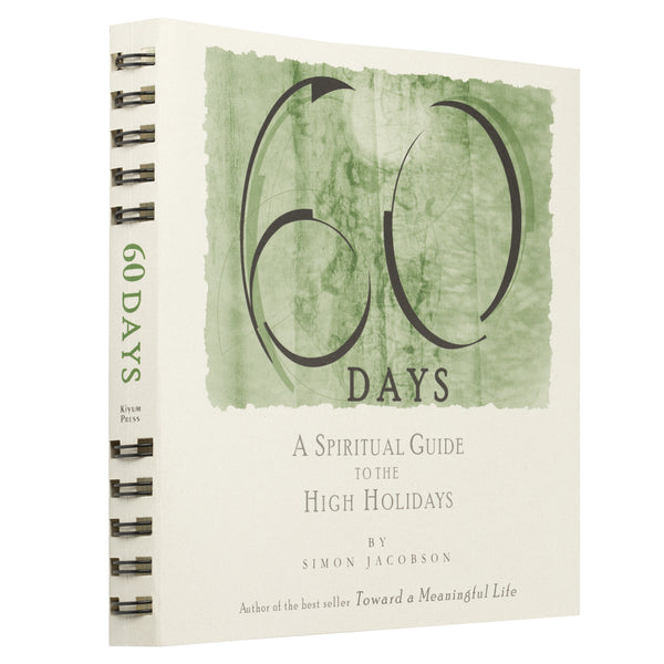 60 Days: A Spiritual Guide to the High Holidays — English Seforim from Simon Jacobson