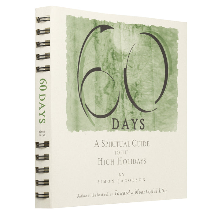 60 Days: A Spiritual Guide to the High Holidays — English Seforim from Simon Jacobson