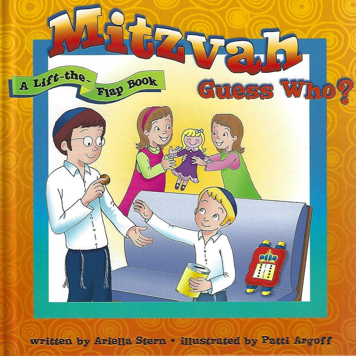 Mitzvah Guess Who? A lift the flap book — by Ariella Stern, Lift-the-Flap Book, Ages 2–5 | Judaica Square Lakewood