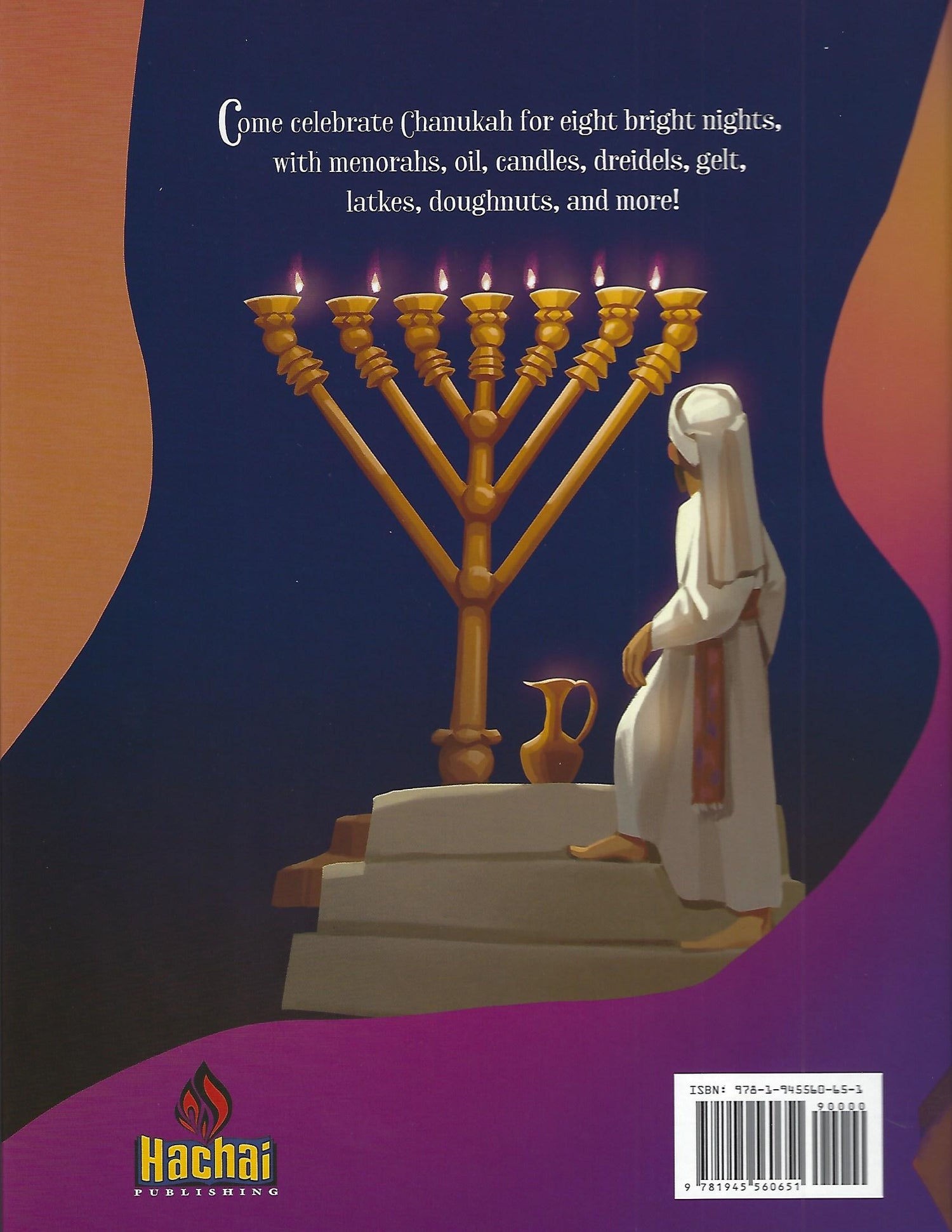 Eight Bright Nights — by Hindy Spitz, Toddler Book, Ages 2–5 | Judaica Square Lakewood