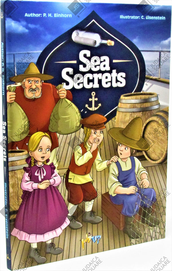 Sea Secrets – Jewish comic book cover by P.H. Einhorn