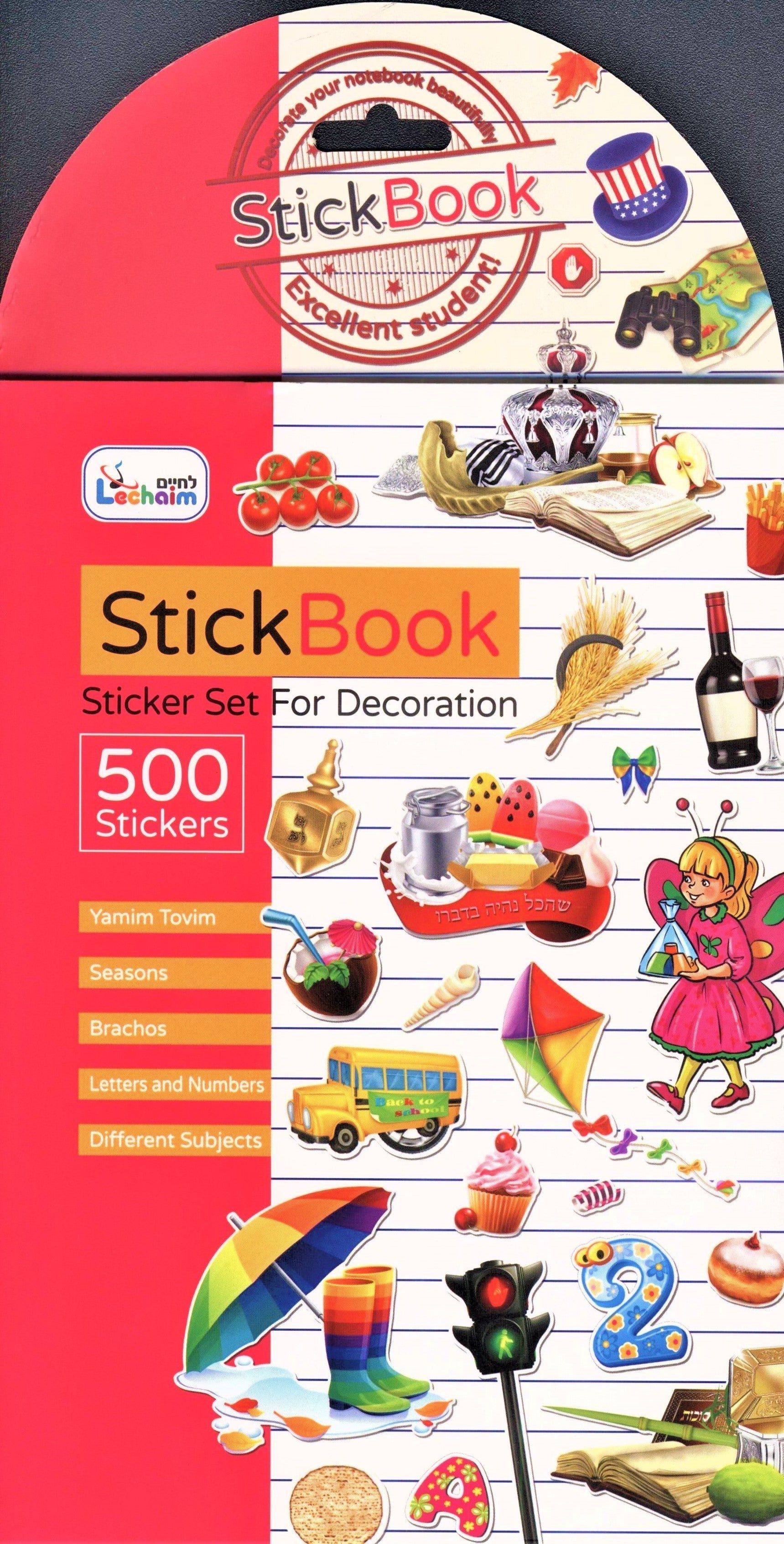 Sticker Book (500 Stickers)