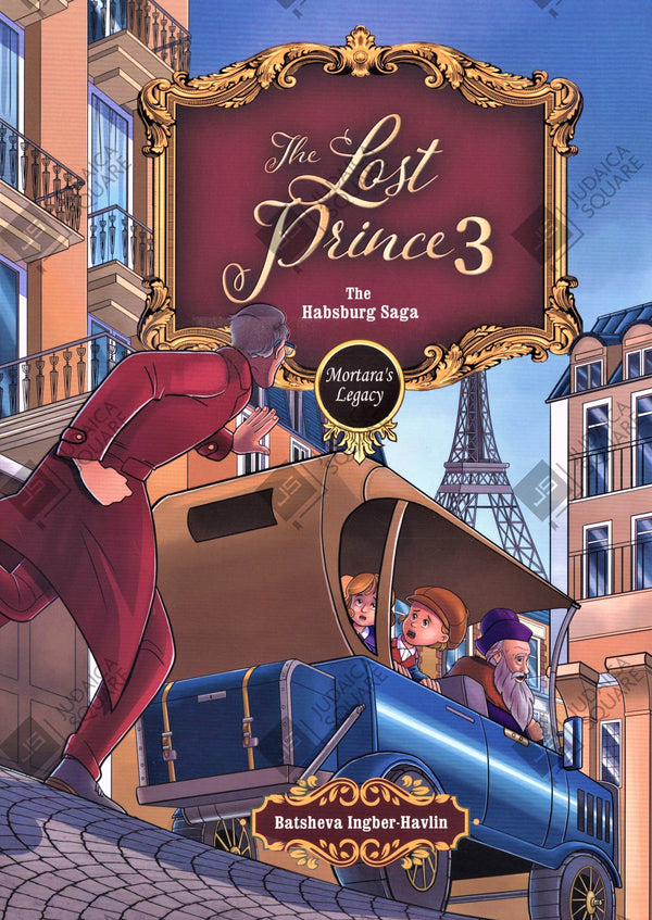 The Lost Prince: Mortara's Legacy - Volume 3 – Jewish comic book cover by Batsheva Ingber-Havlin