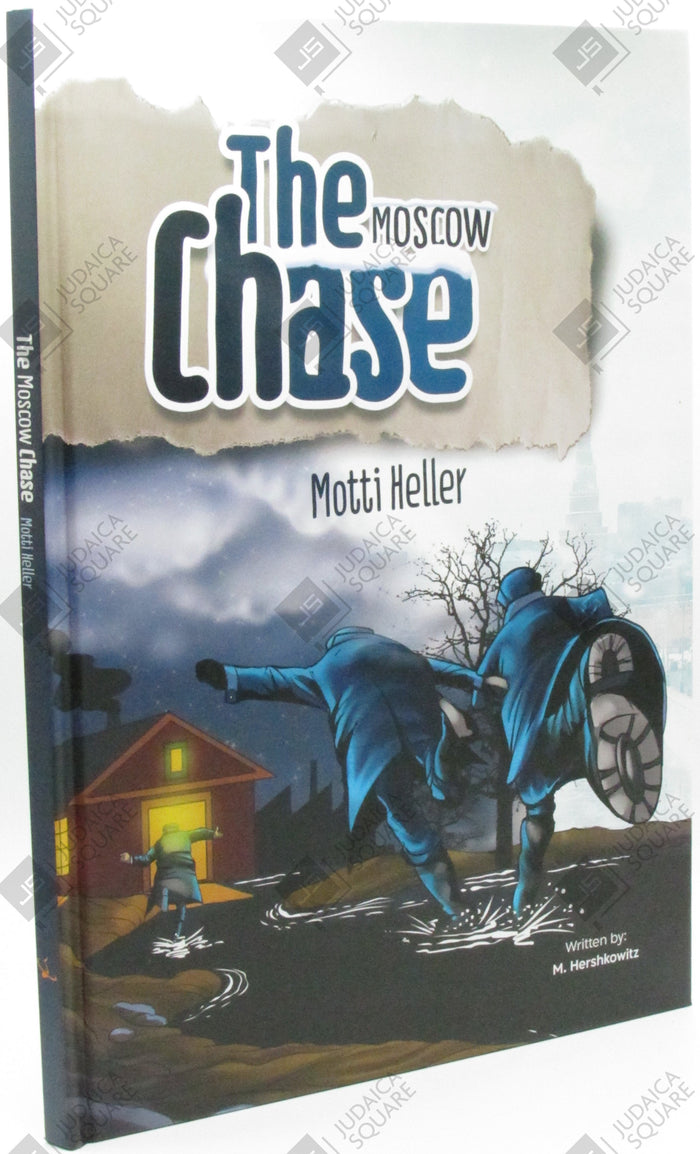 The Moscow Chase – Jewish comic book cover by M. Hershkowitz