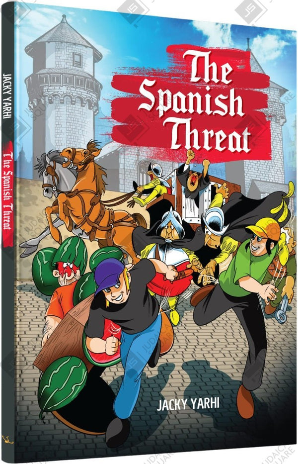 The Spanish Threat – Jewish comic book cover by Jacky Yarhi