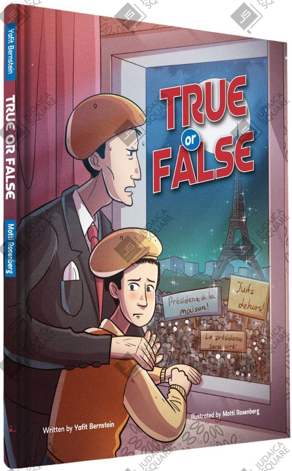 True or False – Jewish comic book cover by Yafit Bernstein
