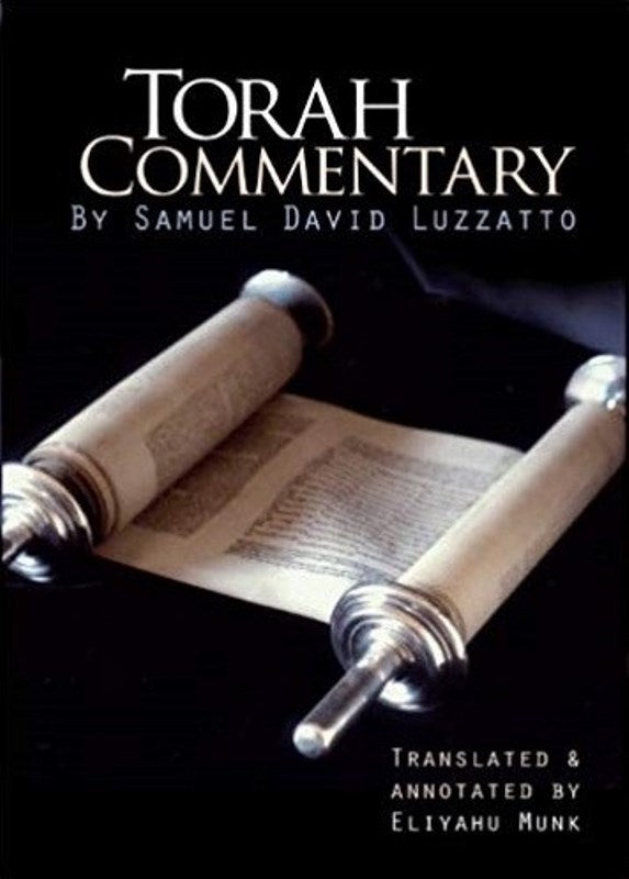 Torah Commentary By Samuel David Luzzatt
