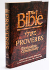 Front cover of The Bible With The Jerusalem Commentary - Proverbs