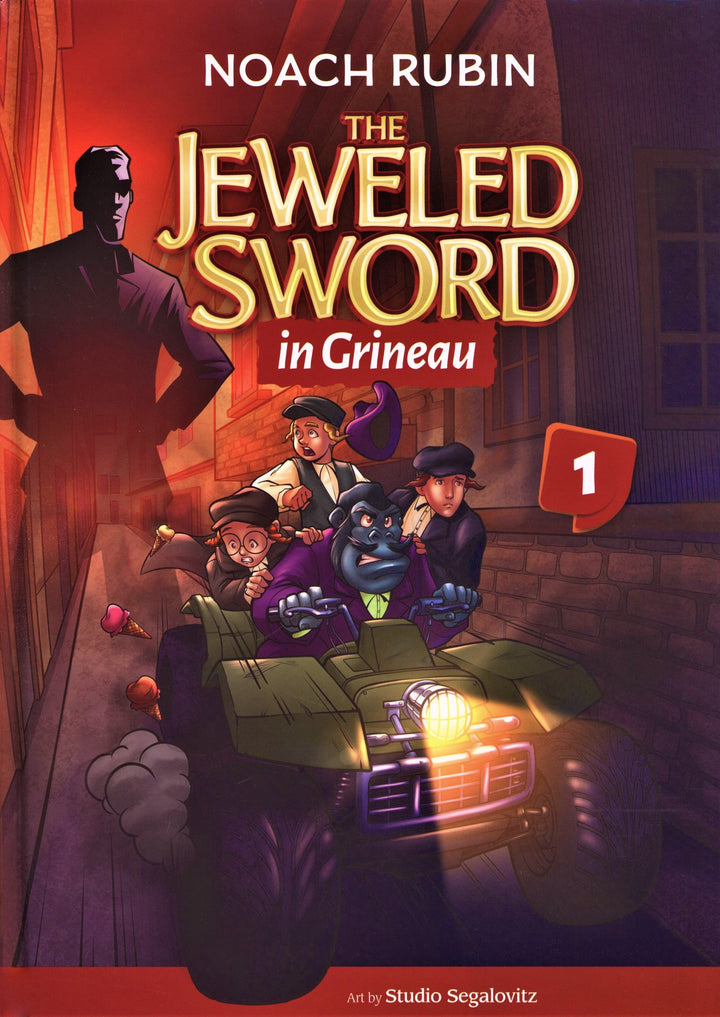 Front cover of The Jeweled Sword: In Grineau - Volume 1