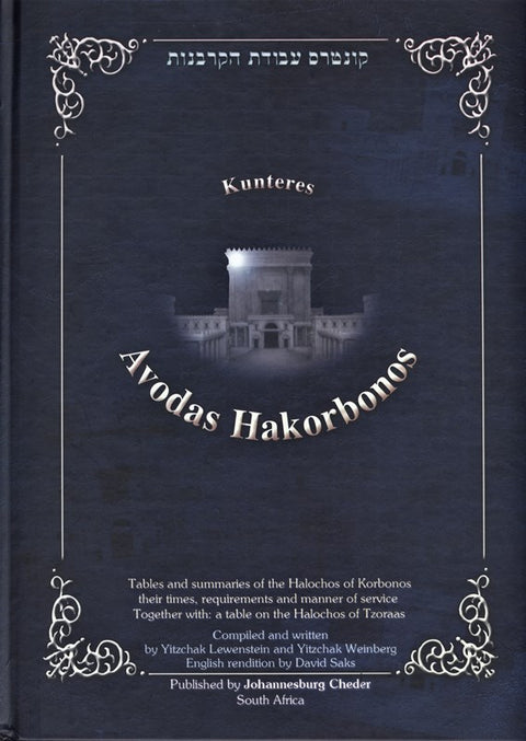 Kuntras Avodas Hakorbanos