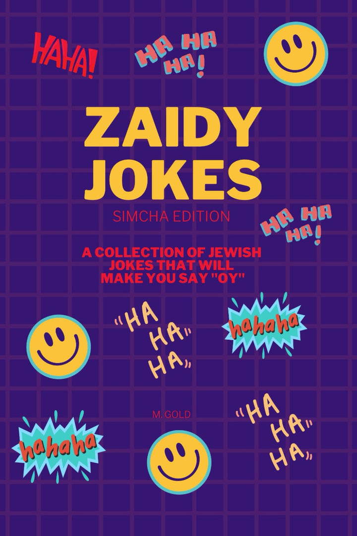 Front cover of Zaidy Jokes - Simcha Edition