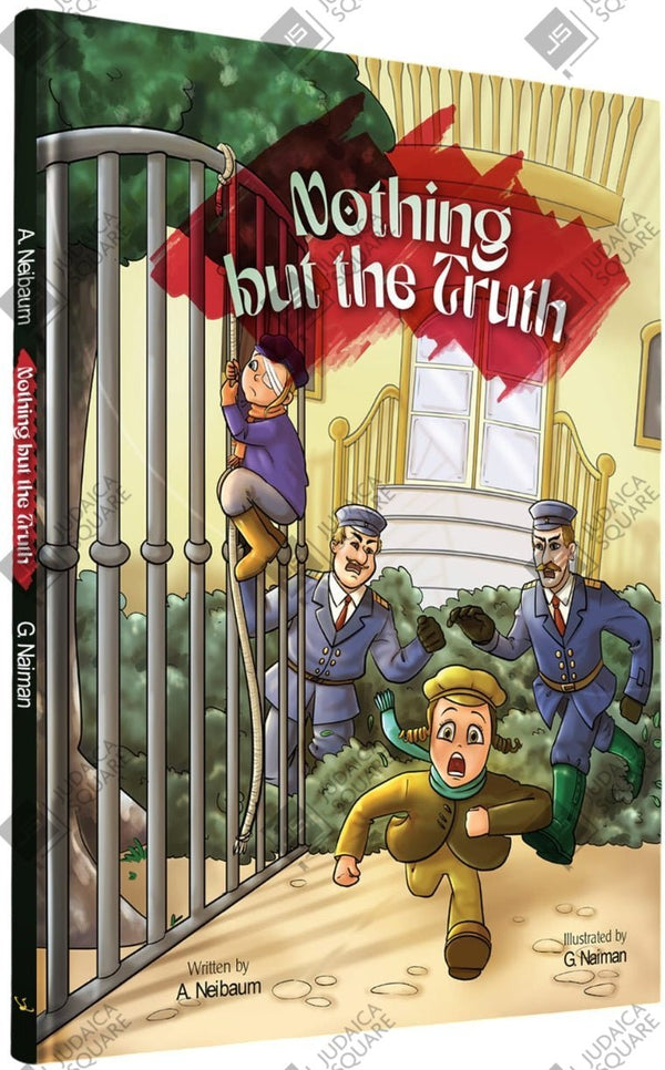 Nothing But The Truth – Jewish comic book cover by A. Neibaum