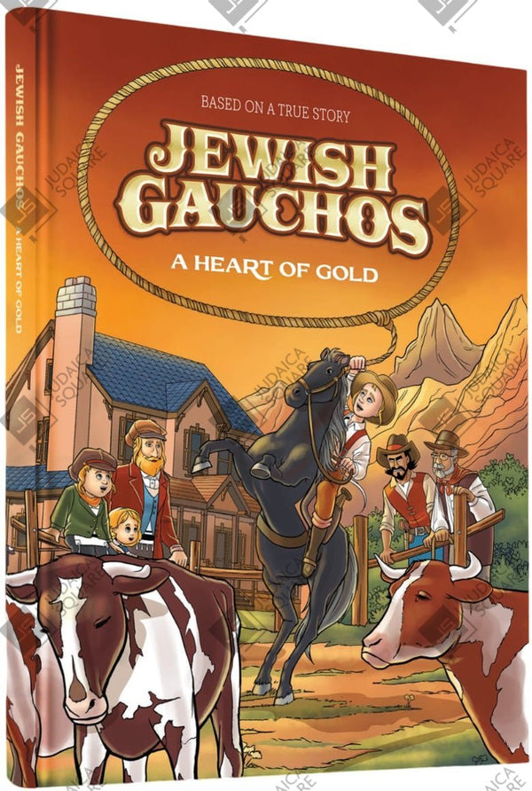 Jewish Gauchos – Jewish comic book cover by Batsheva Ingber (Havlin)