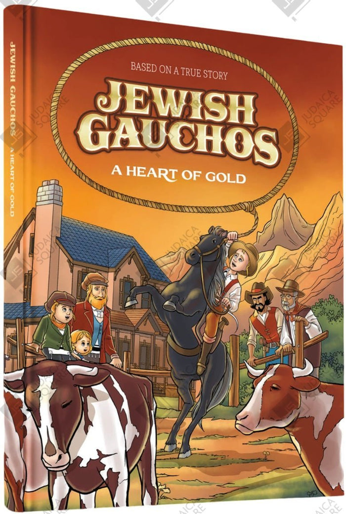 Jewish Gauchos – Jewish comic book cover by Batsheva Ingber (Havlin)