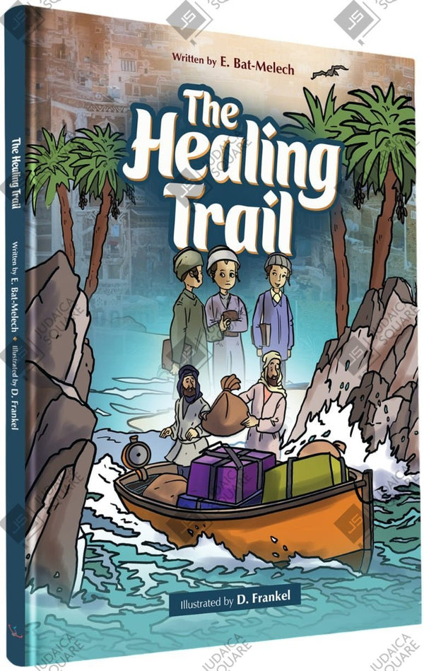 The Healing Trail – Jewish comic book cover by E. Bat-Melech
