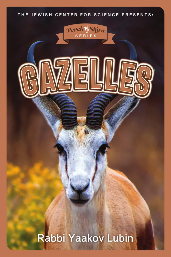 Perek Shira Series: Gazelles — illustrated children's book by Rabbi Yaakov Lubin | Judaica Square Lakewood