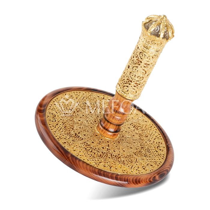 Modern Design Atzei Chaim: AE-17 - Torah Rollers & Atzei Chaim