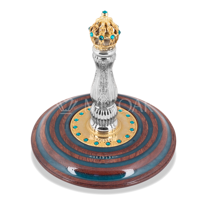 Modern Design Atzei Chaim: AE-36 - Torah Rollers & Atzei Chaim