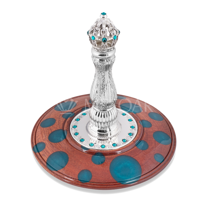 Modern Design Atzei Chaim: AE-43 - Torah Rollers & Atzei Chaim
