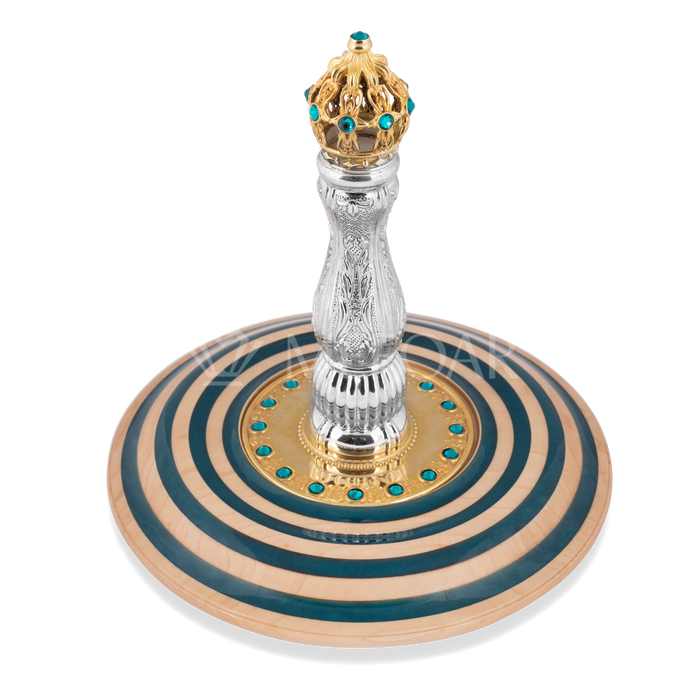 Modern Design Atzei Chaim: AE-49 - Torah Rollers & Atzei Chaim