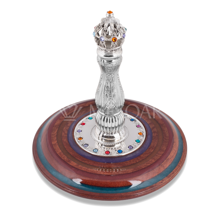 Modern Design Atzei Chaim: AE-61 - Torah Rollers & Atzei Chaim