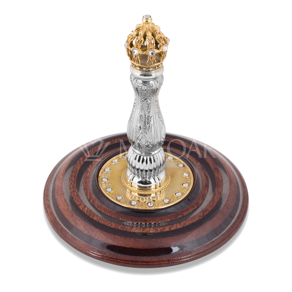 Modern Design Atzei Chaim: AE-63 - Torah Rollers & Atzei Chaim