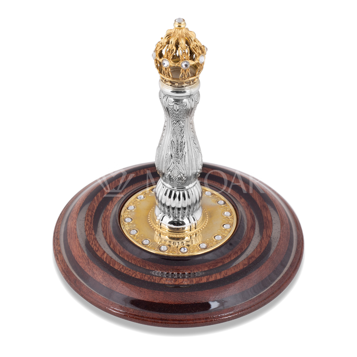 Modern Design Atzei Chaim: AE-63 - Torah Rollers & Atzei Chaim