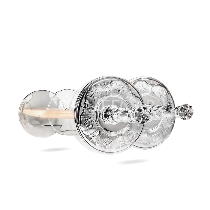 Modern Design Atzei Chaim: AE-76 - Torah Rollers & Atzei Chaim