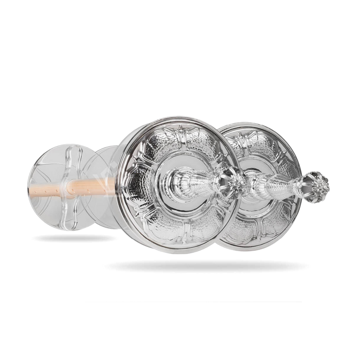 Modern Design Atzei Chaim: AE-77 - Torah Rollers & Atzei Chaim